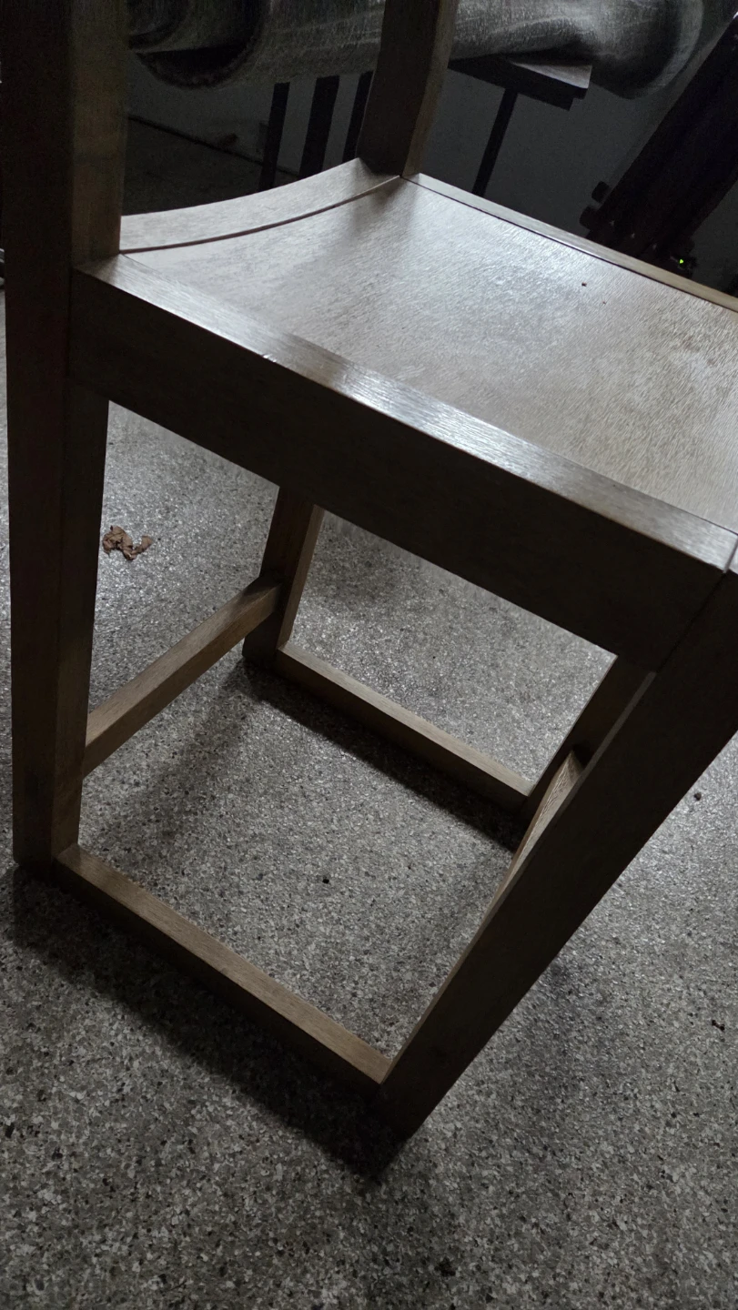 2 Wooden Chair/counter top height - photo 2