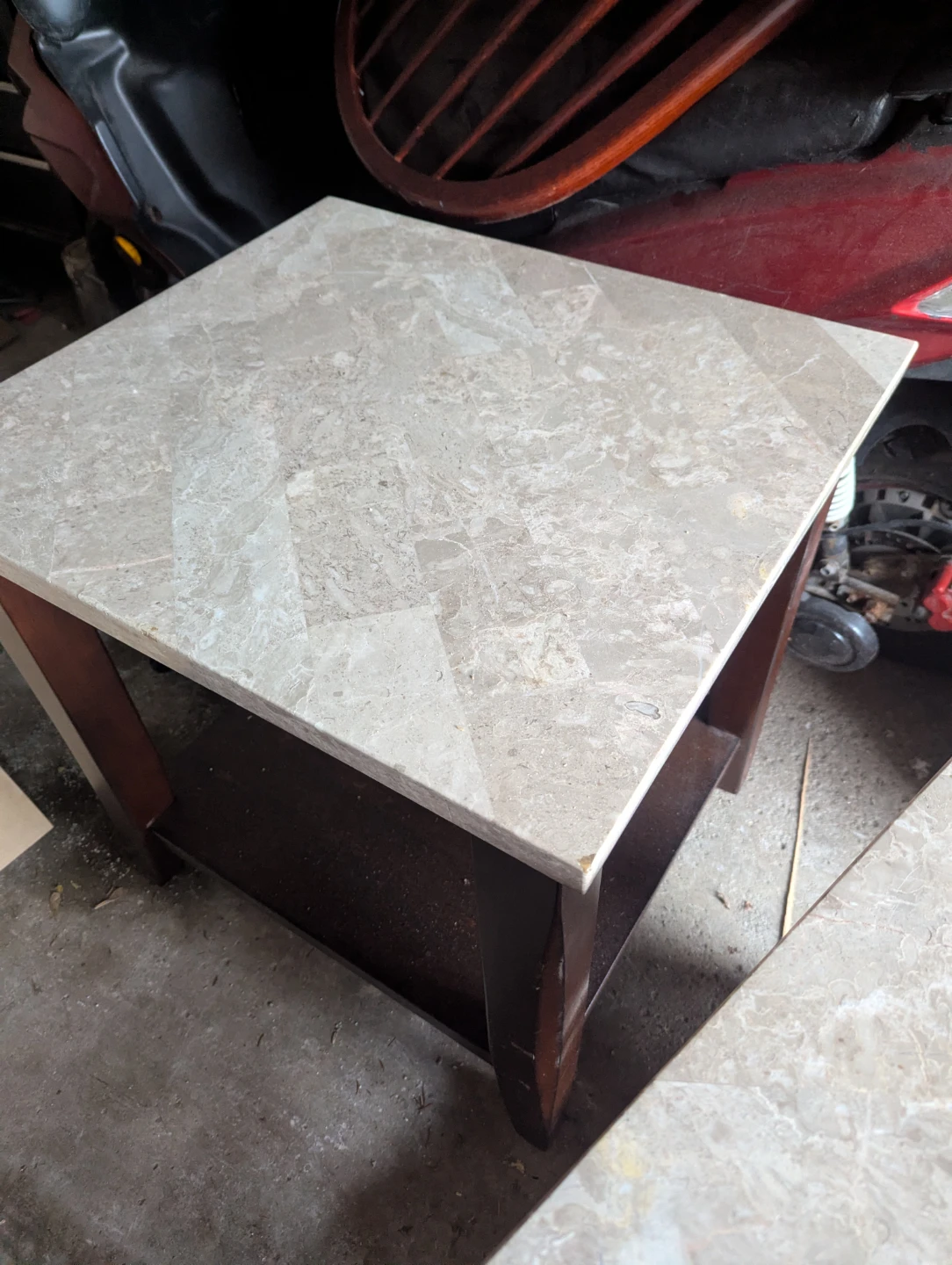 Marble Top Side Tables (Set of 2) - photo 4