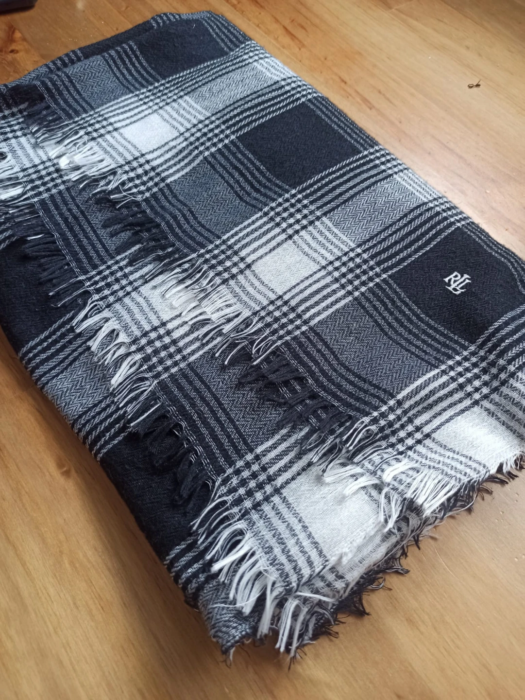 Ralph Lauren Plaid Scarf