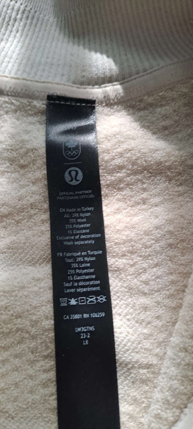 Lululemon Quarter Zip Sweater - Size L - photo 3