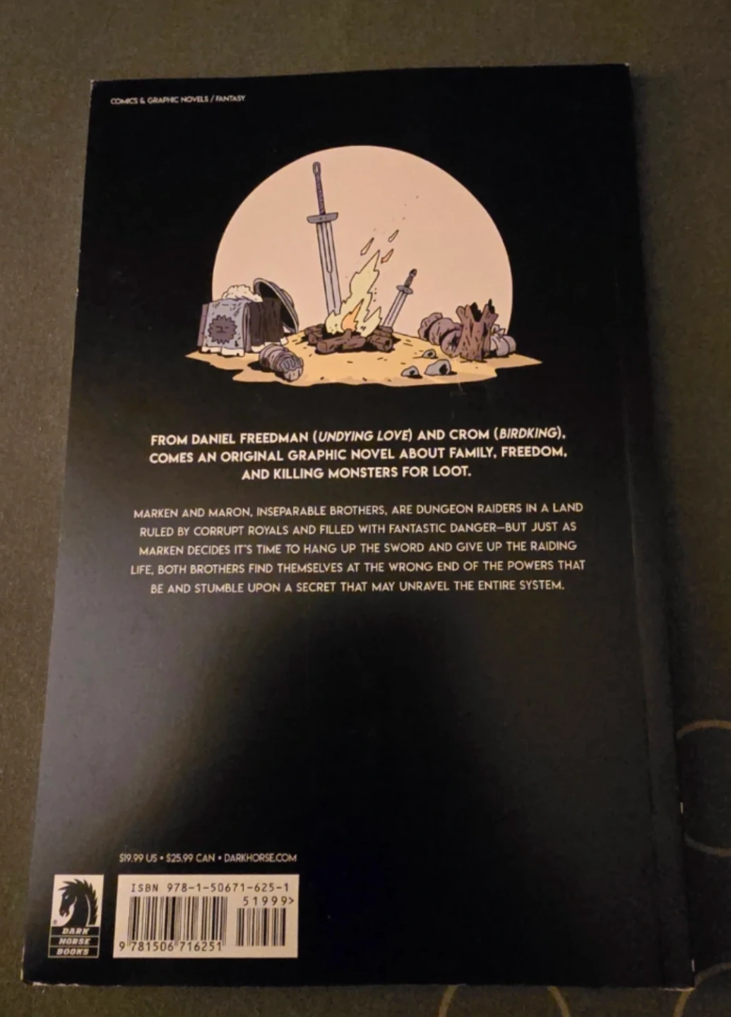 Raiders Graphic Novel by Daniel Freedman and Crom - photo 2