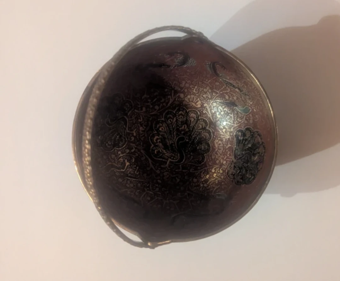 Decorative Metal Basket with Handle - photo 2