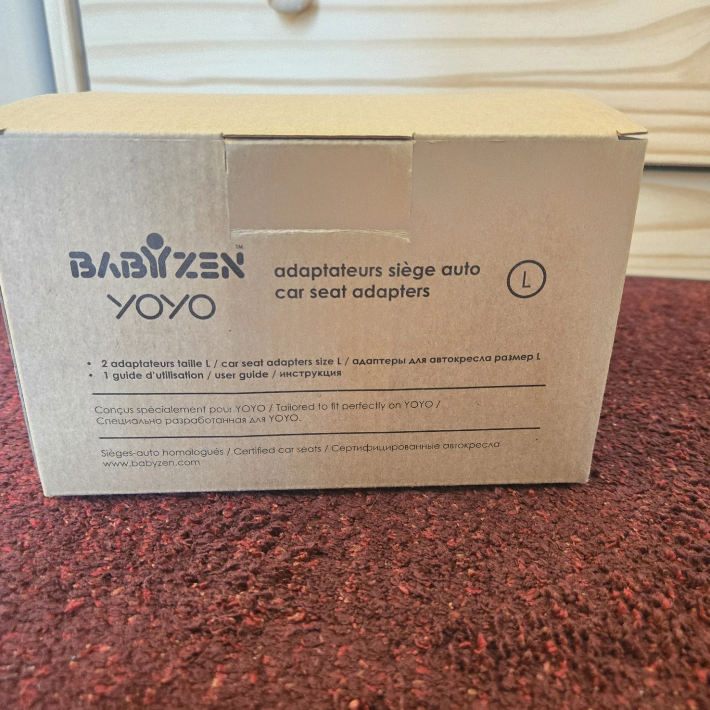 Babyzen Yoyo carseat adapter - photo 4