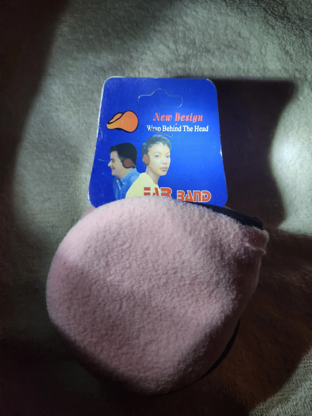 NEW EARMUFFS, PINK w/ BLACK, WITH TAG - photo 3