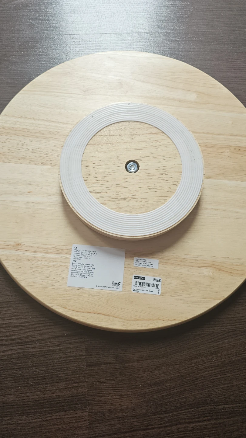 IKEA Wooden Lazy Susan Turntable - photo 2