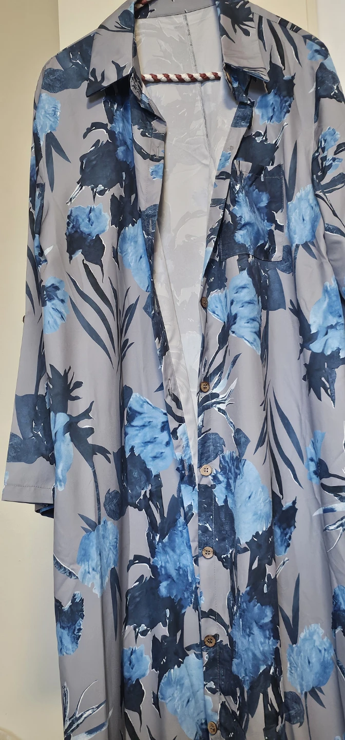 Vivich Floral Print Long Sleeve Cardigan - photo 2