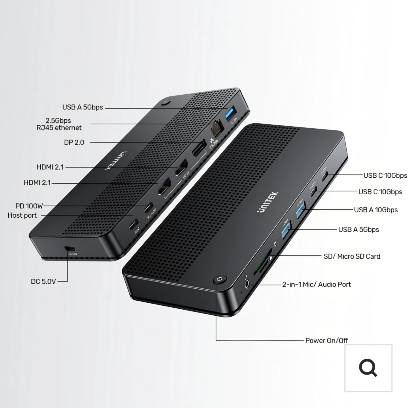 Unitek USB-C Docking Station DT004A
