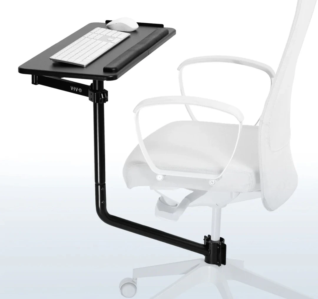 VIVO Ergonomic Chair Mount Keyboard Tray - photo 2