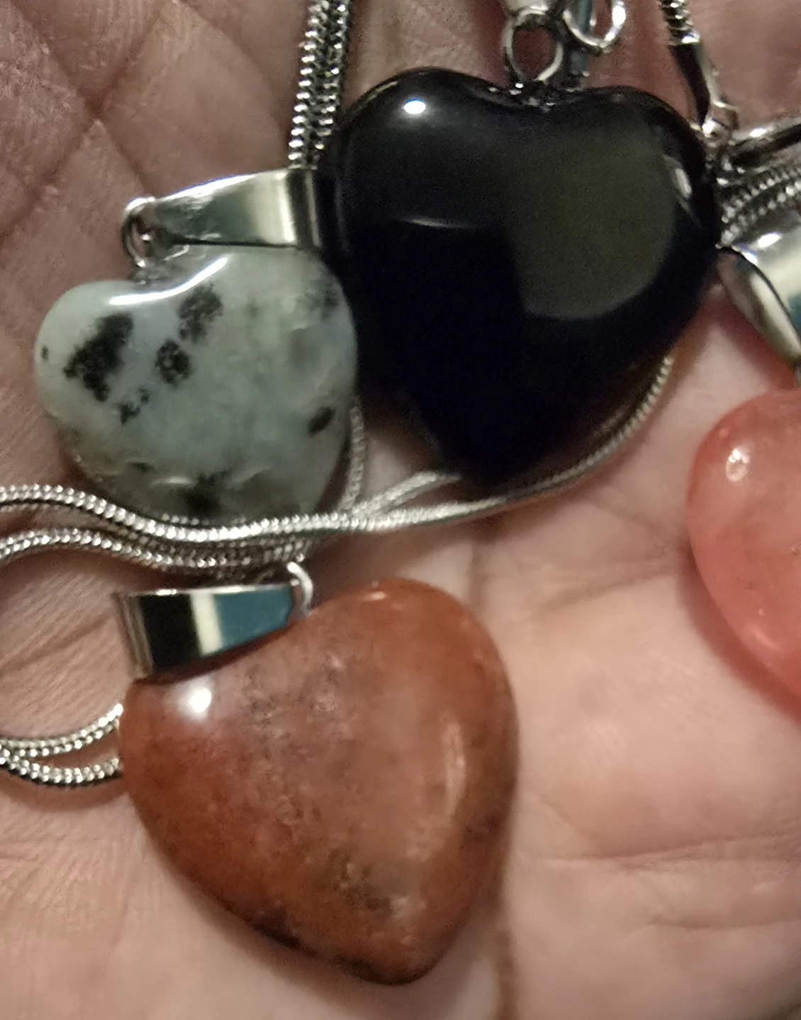 🥕Heart Shaped Pendant Necklaces - photo 3