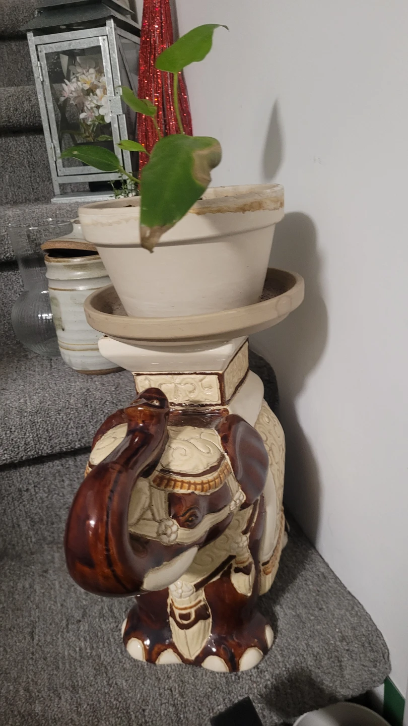 Decorative Elephant Plant Stand