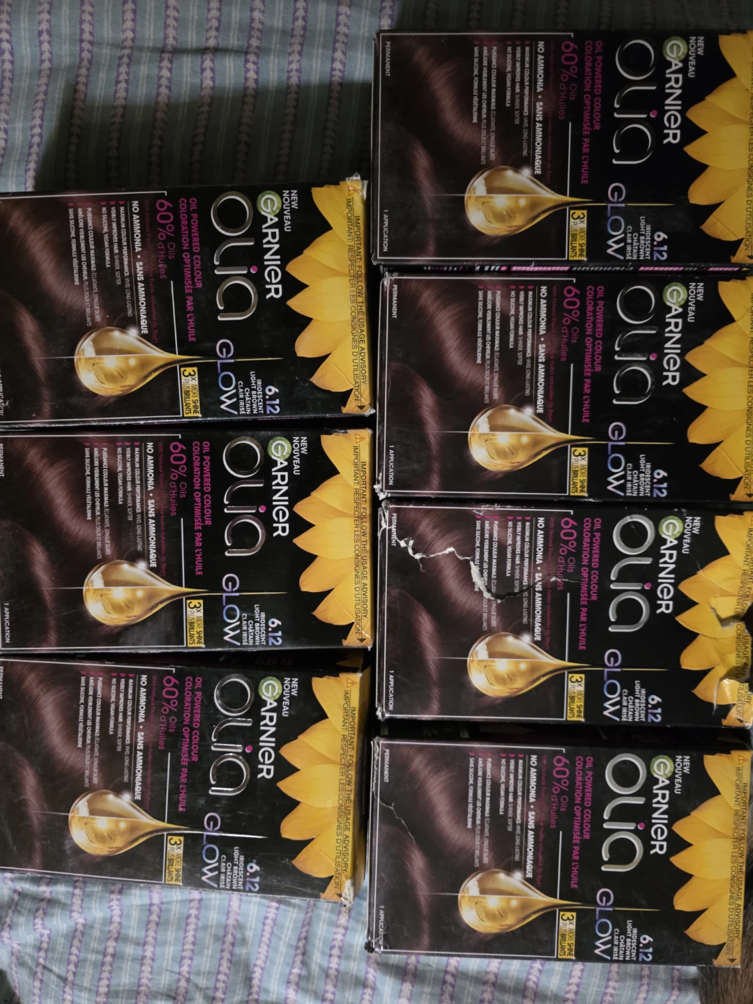 Garnier Olia 6.12 Iridescent Light Brown Hair Colour - photo 2