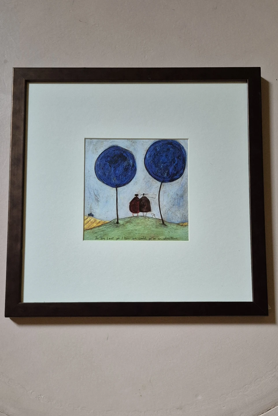 Sam Toft "The Day I Met You" Framed Art Print