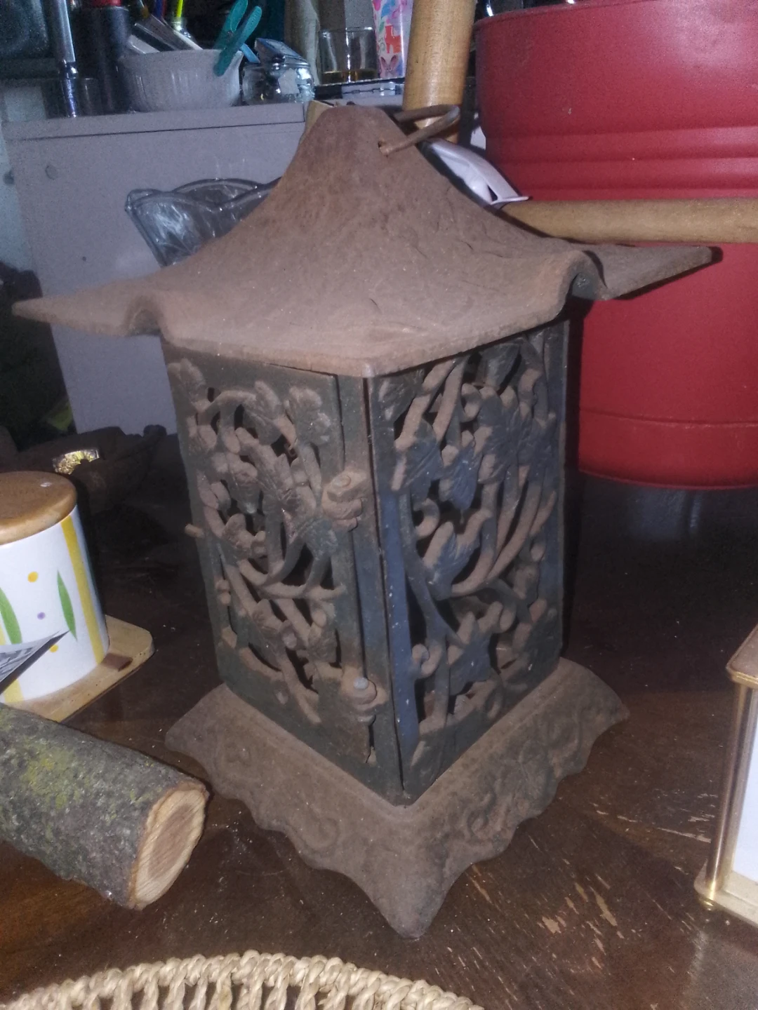 Anyique Cast Iron Japanese Style Lantern - photo 2