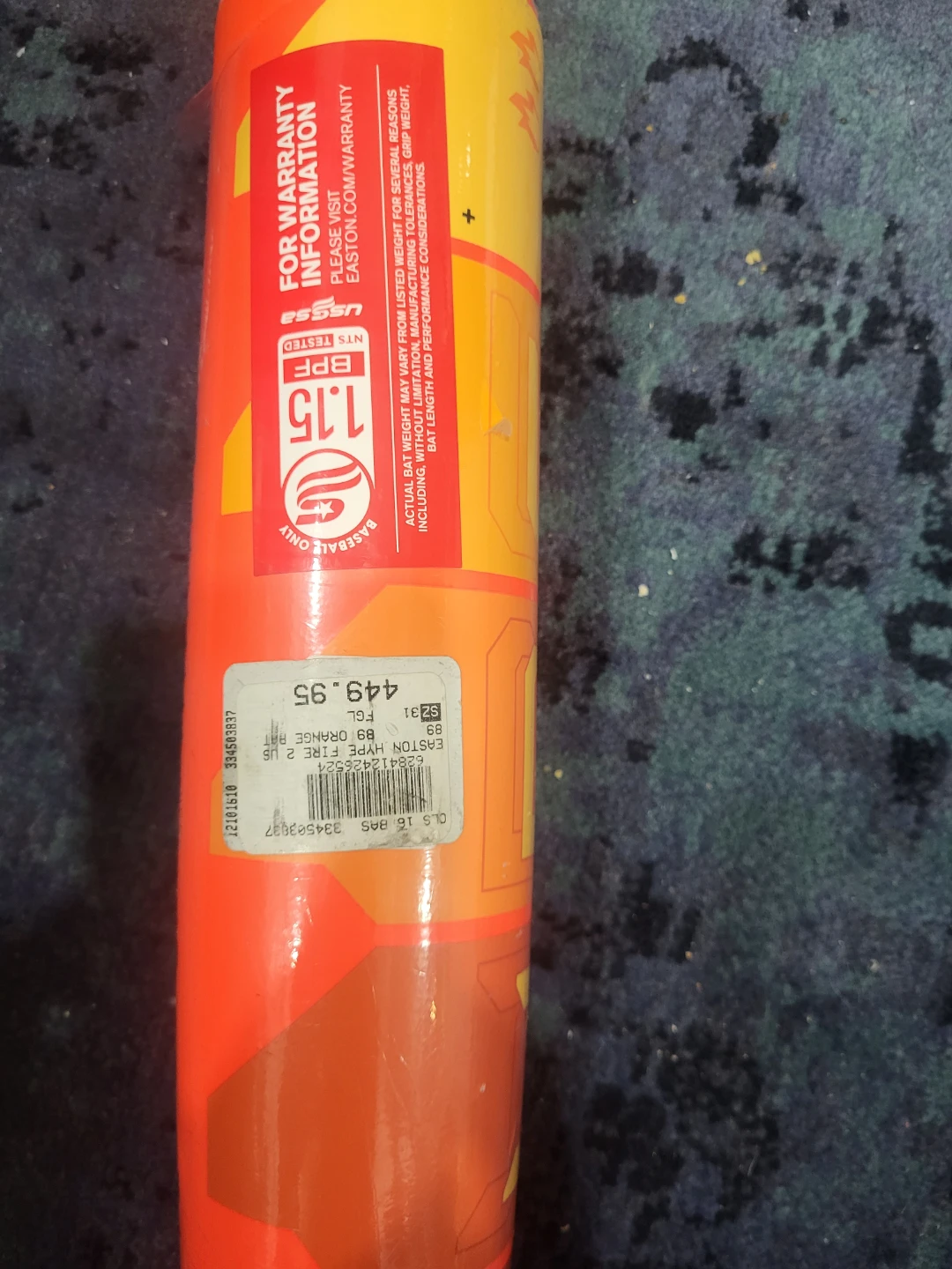 Easton Hype Fire 2 US Baseball Bat - 30"/25oz - photo 3