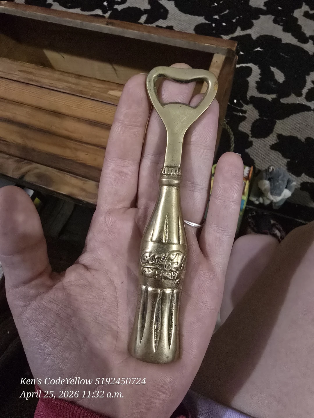 Coca-Cola Bottle Shaped Bottle Opener - photo 2