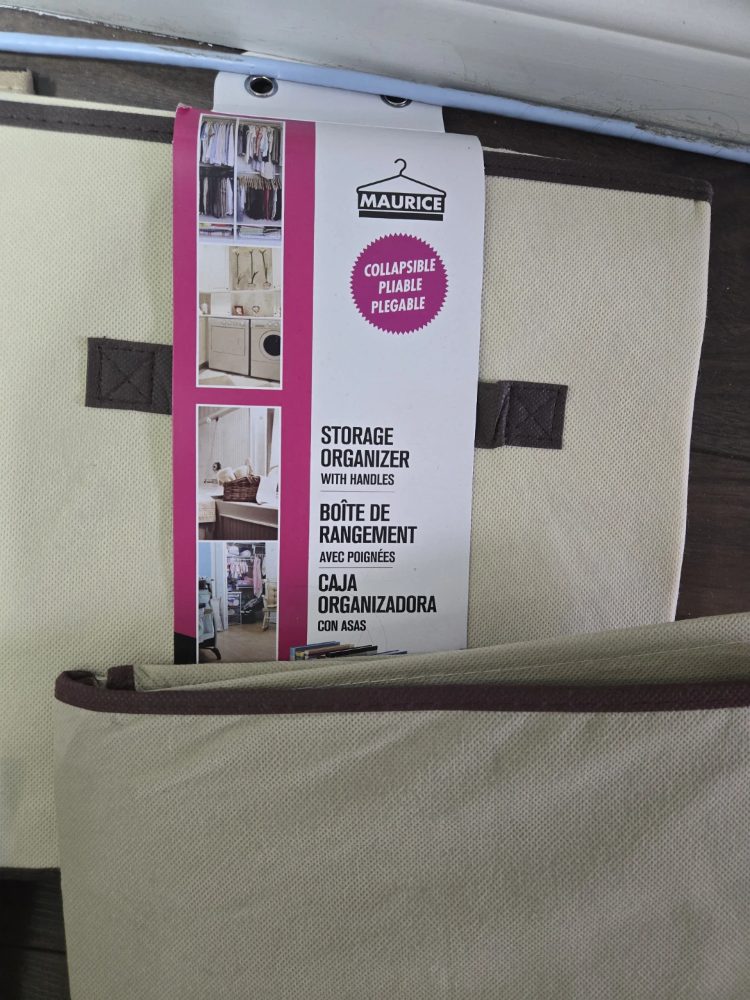 Maurice Collapsible Storage Organizer with Handles - photo 5