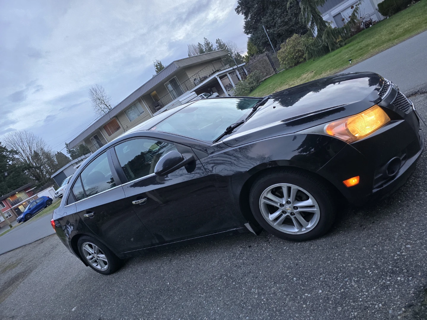 Black Chevrolet Cruze LTZ Sedan