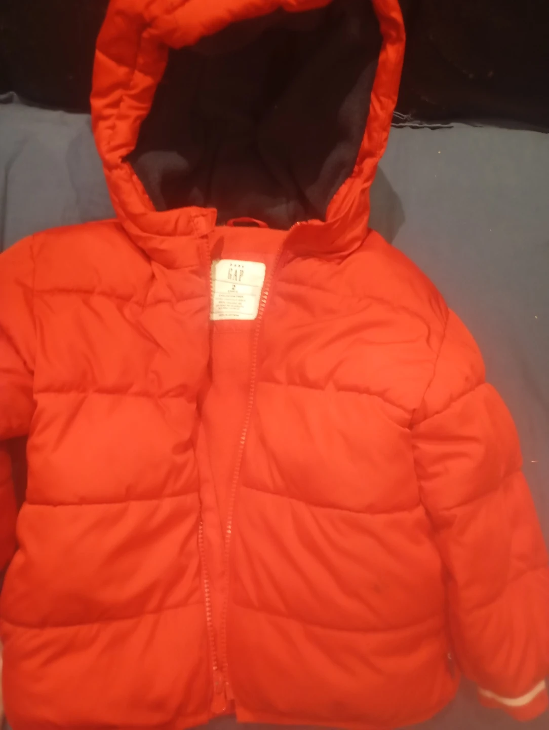 Baby Gap Puffer Jacket - Red - Size 2