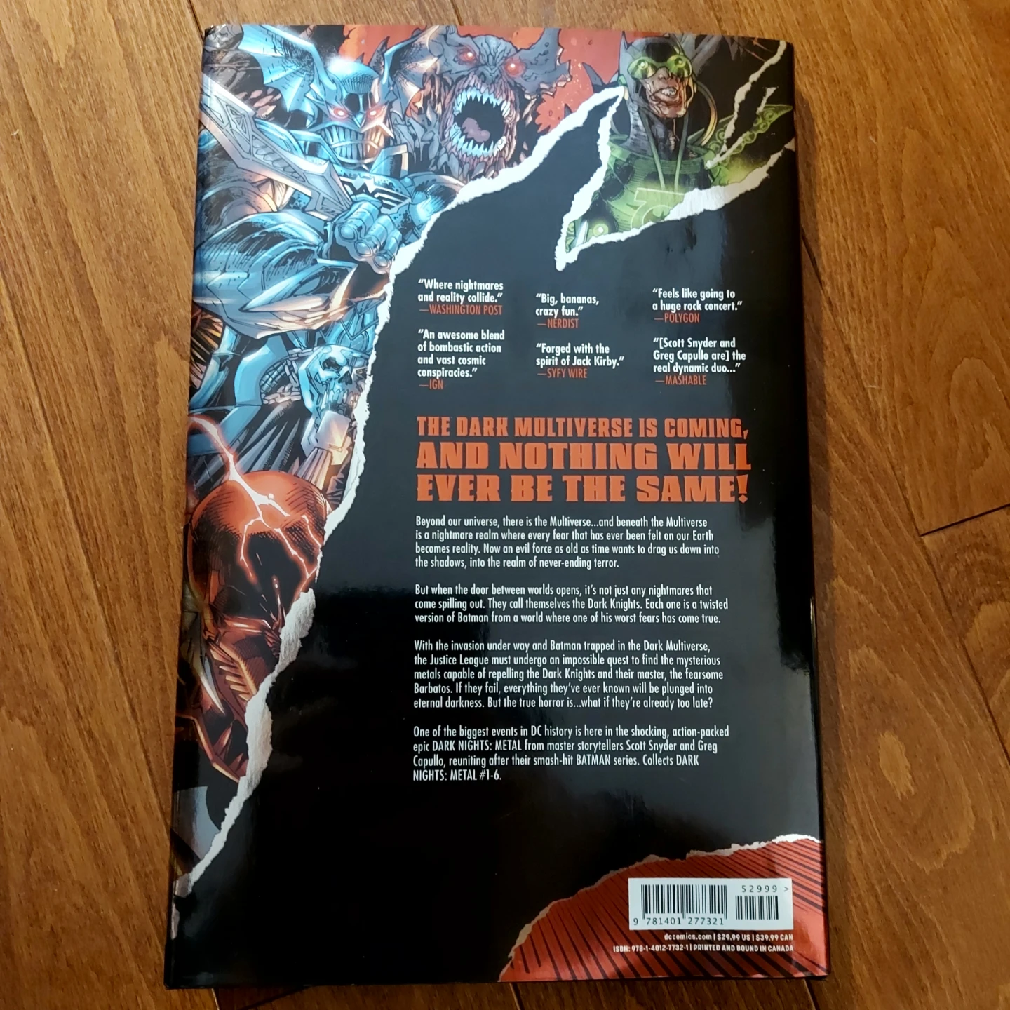DC Comics Dark Nights: Metal The Deluxe Edition Graphic Novel - photo 2