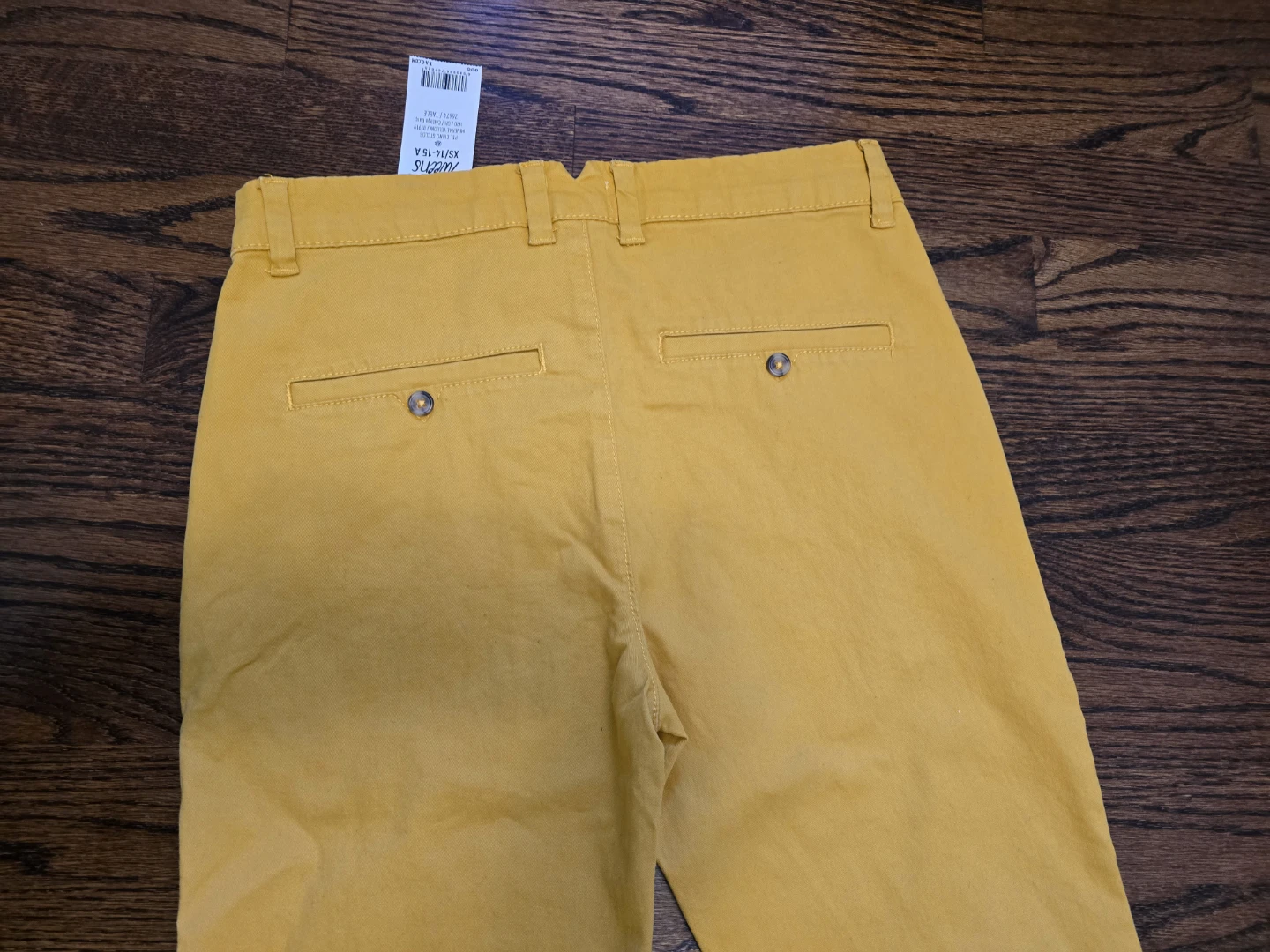 NEW French Chino pants Size 14Y yellow - photo 3