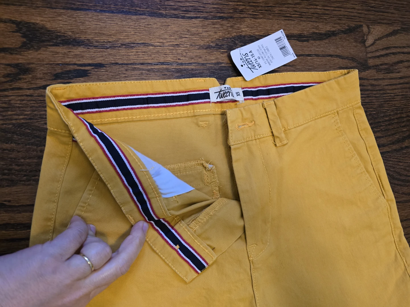 NEW French Chino pants Size 14Y yellow - photo 4