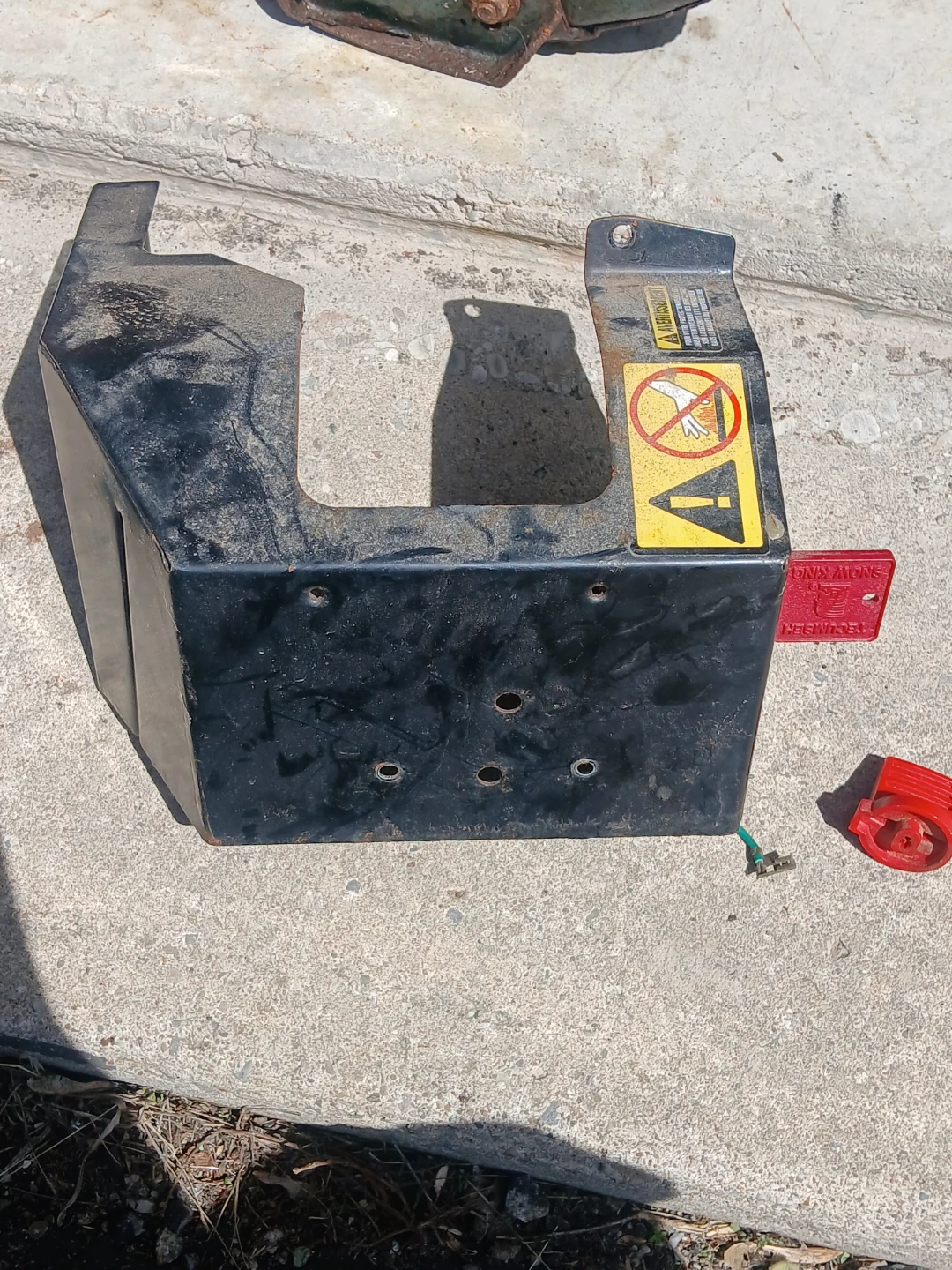 Black Snow Blower Handle Assembly - photo 2