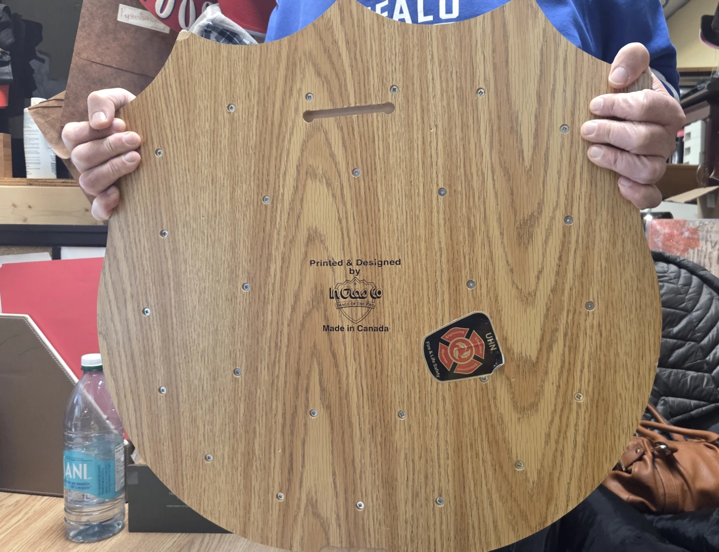 NHL Hockey Puck Display Plaque - photo 3