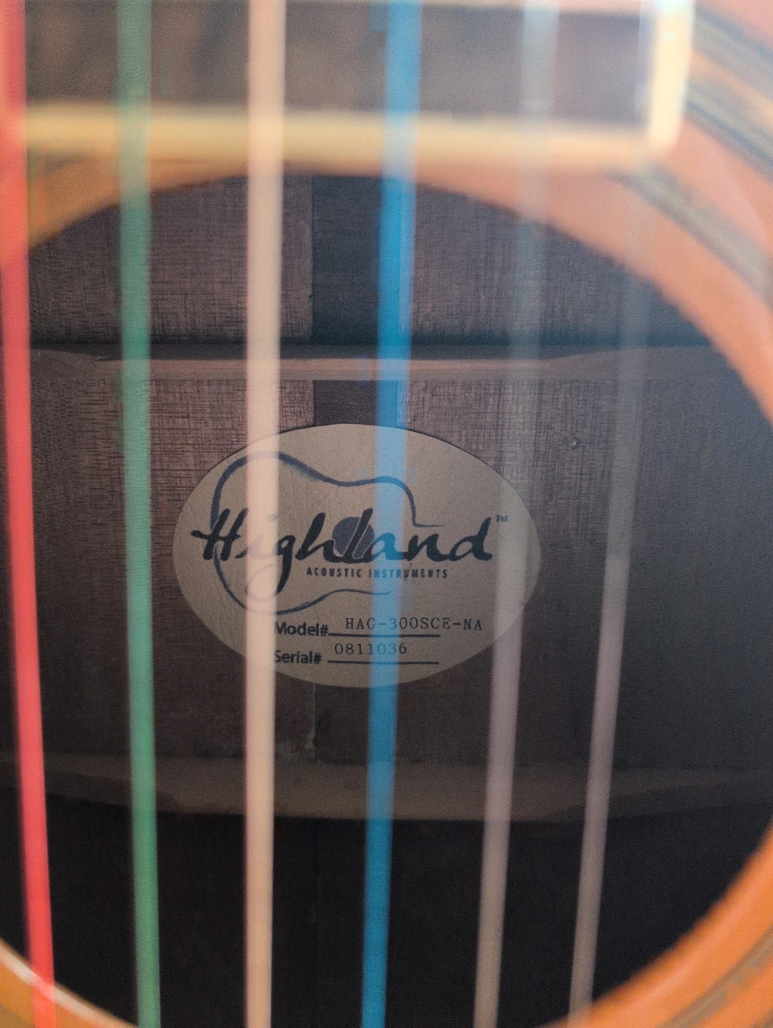 Highland Acoustic Guitar - photo 3