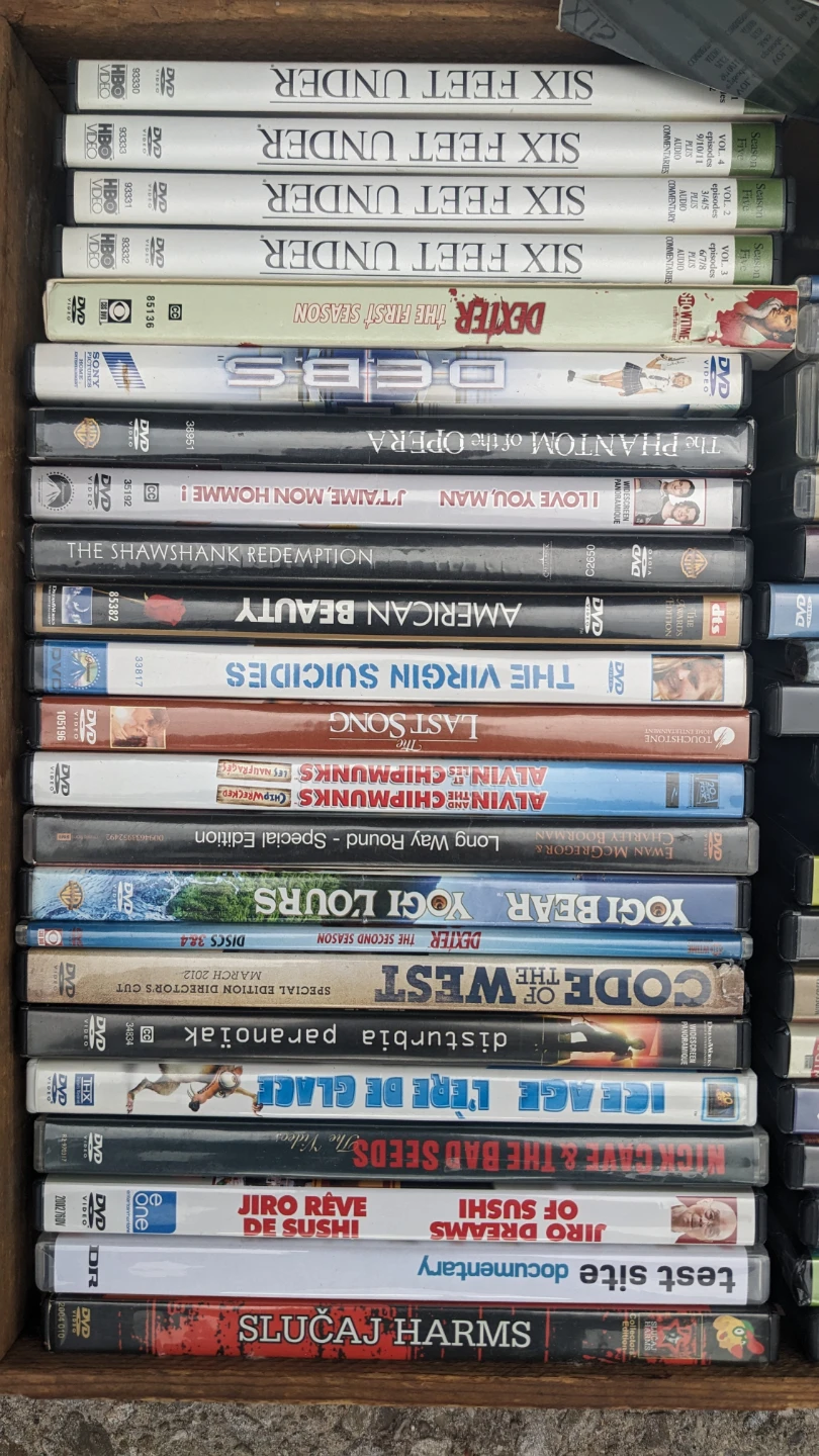 Collection of DVDs 45
