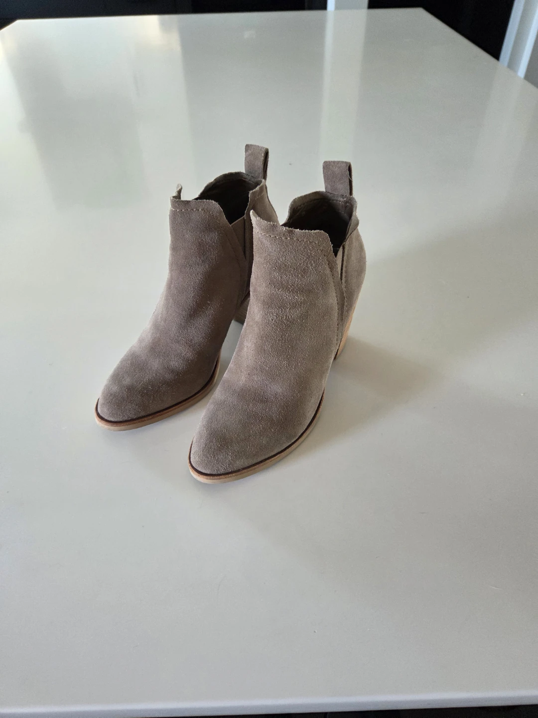 Suede Ankle Boots Size 7