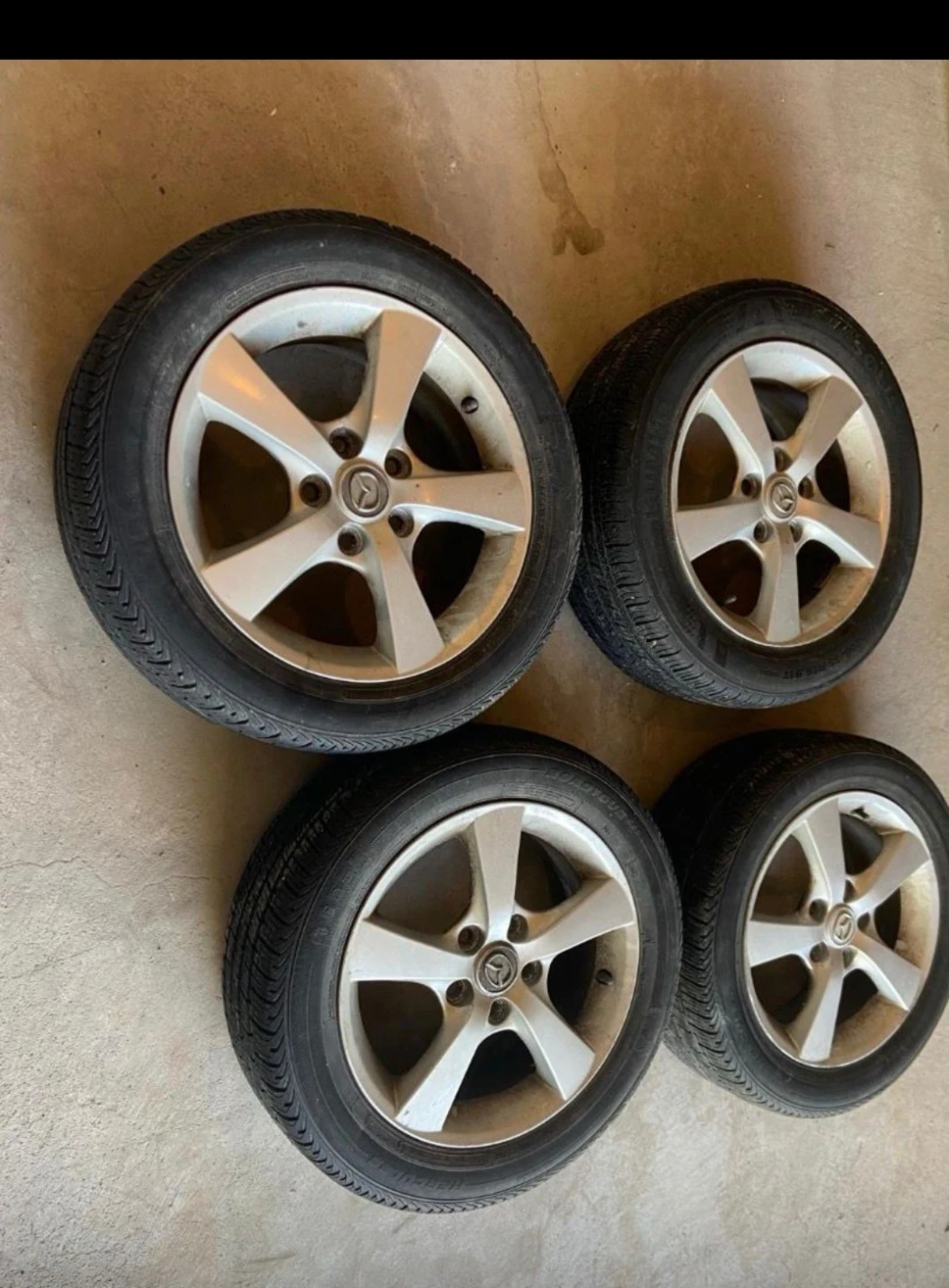Mazda Alloy Wheels + All-Season Tires (Set of 4) - photo 2