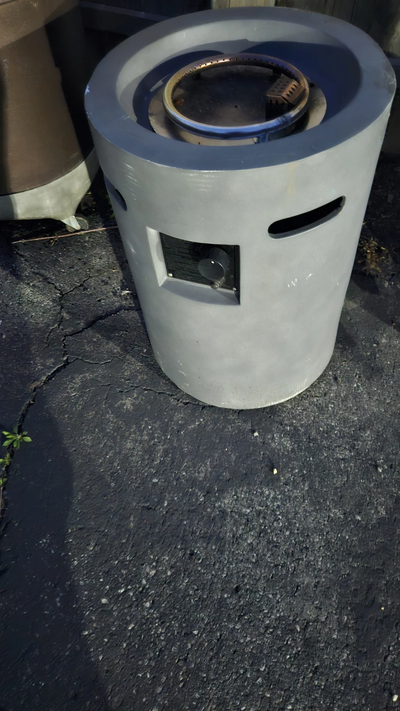 Concrete Propane Fire Pit