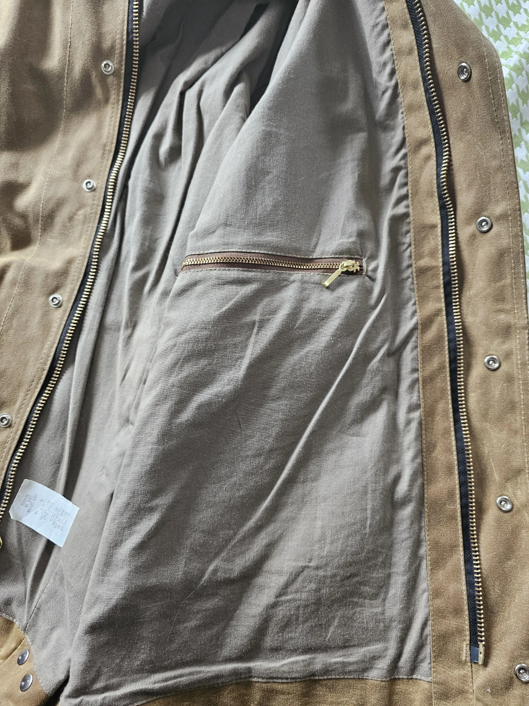 Filson Waxed Canvas Jacket XL Tan - photo 3