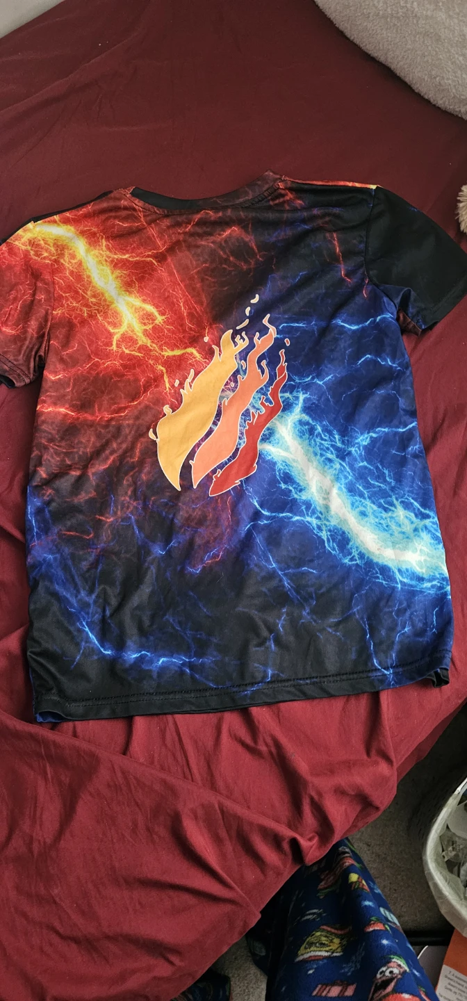 Preston playz Flames T-Shirt - photo 2