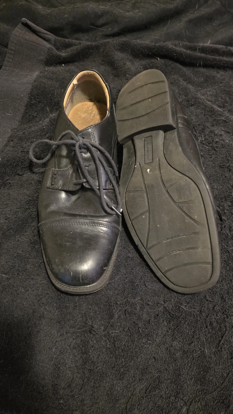 Boulevard Life Black Leather Dress Shoes Men's Size 10.5 - photo 2