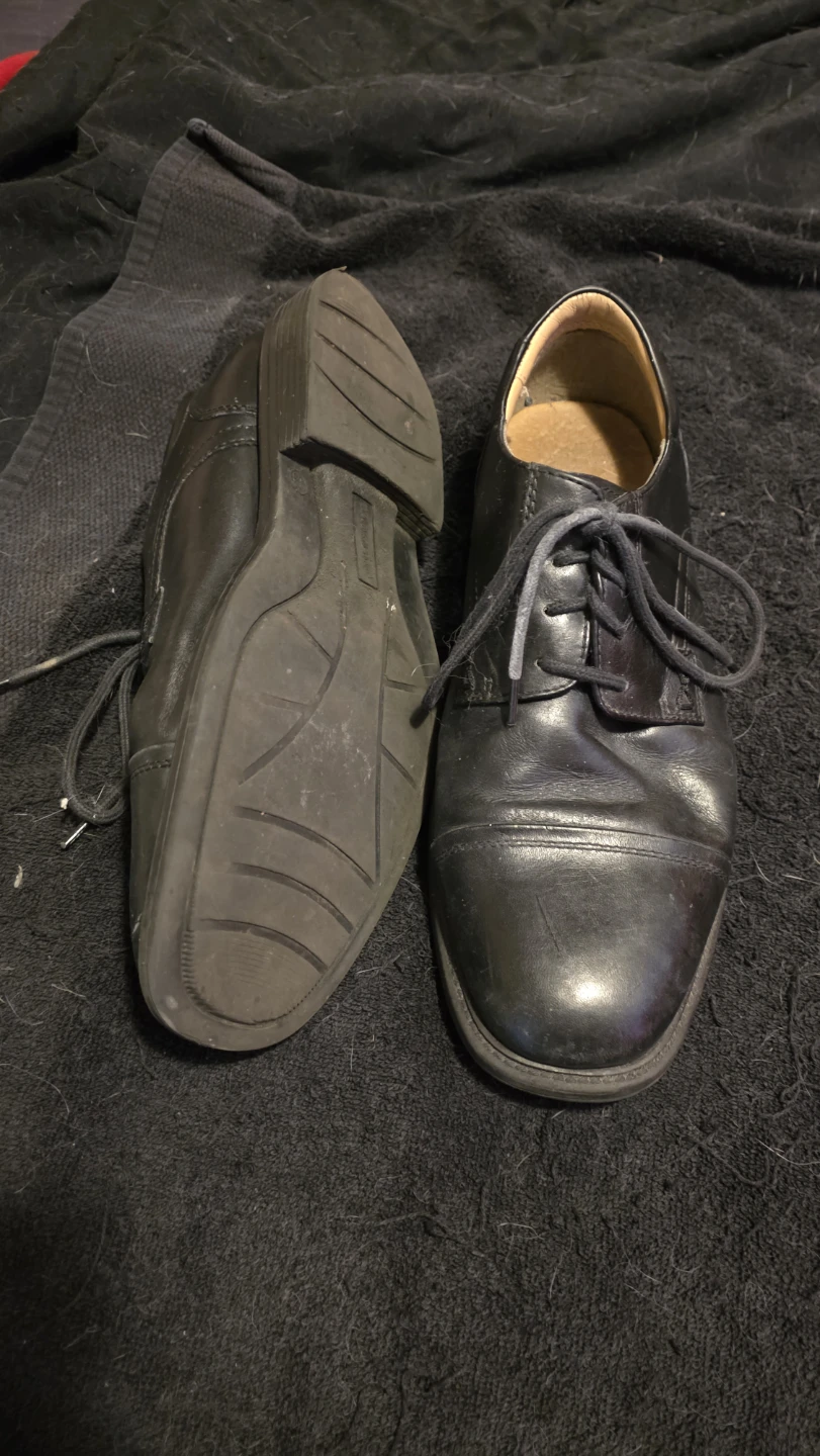 Boulevard Life Black Leather Dress Shoes Men's Size 10.5 - photo 3