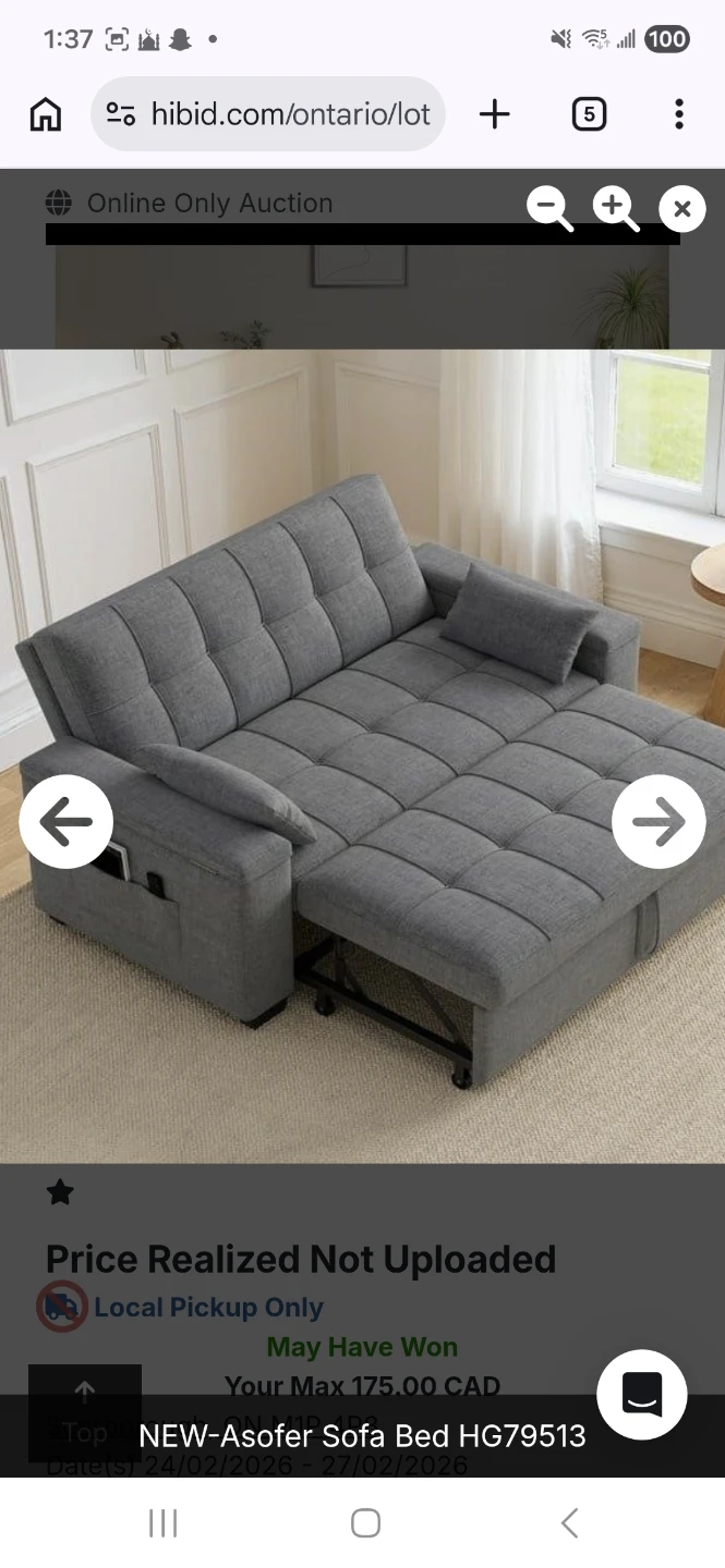 New sofa bed pull out