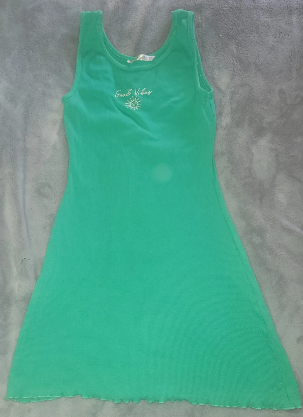 Urban kids Girls Sleeveless Dresses - Black & Green - photo 4