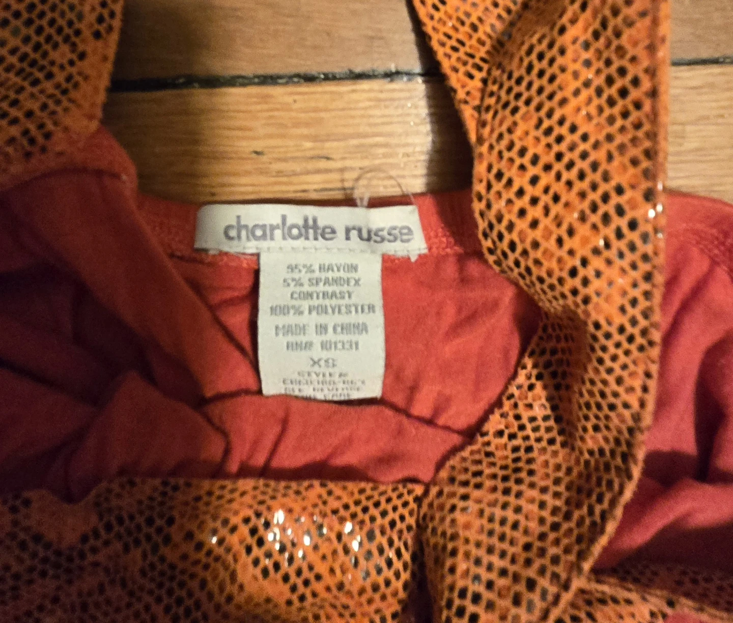 Orange & Red Strappy Maxi Dress - photo 3