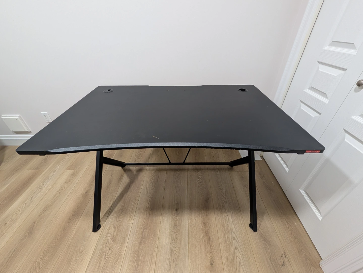 Gaming Desk Black 45.3" Wide - photo 2