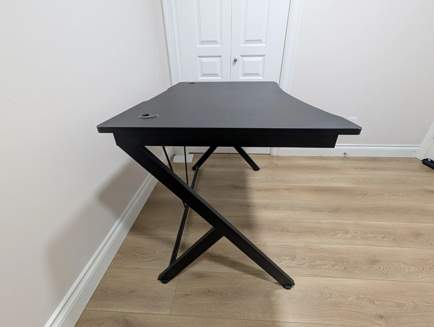 Gaming Desk Black 45.3" Wide - photo 3