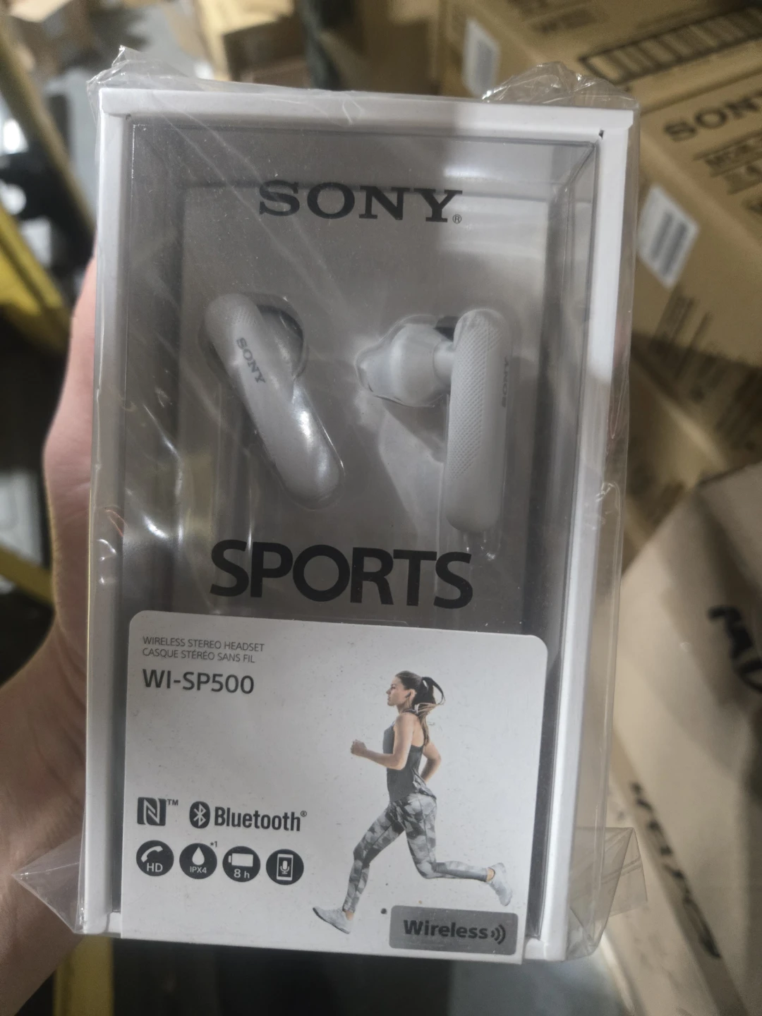 Sony Sports Wireless Stereo Headset WI-SP500 - photo 2