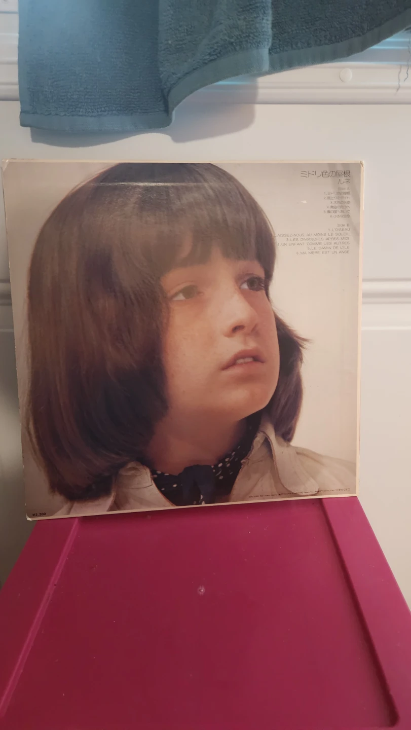 Rene Simard "Midori-iro no Yane" Vinyl Record - photo 2