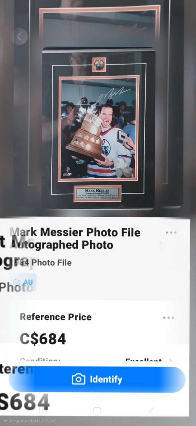 Autographed Mark Messier Autographed Photo - Edmonton Oilers - photo 2