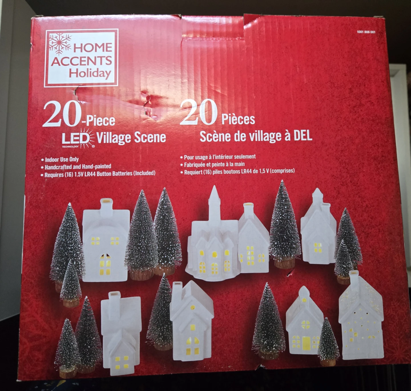 Home Accents Holiday 20-Piece LED Village Scene - photo 2
