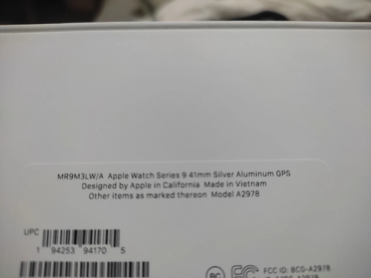 Apple Watch Series 9 41mm Silver Aluminum GPS - photo 2