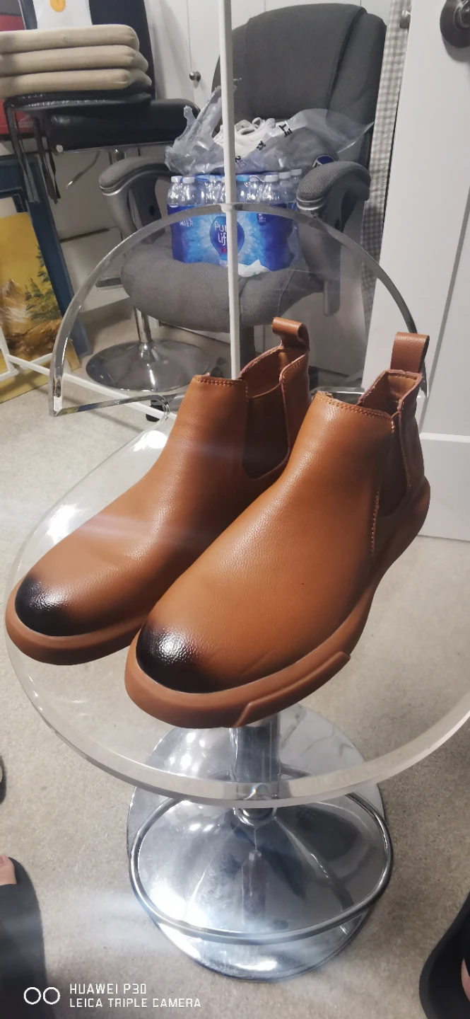 Men's Brown Chelsea Boots Size 11.5