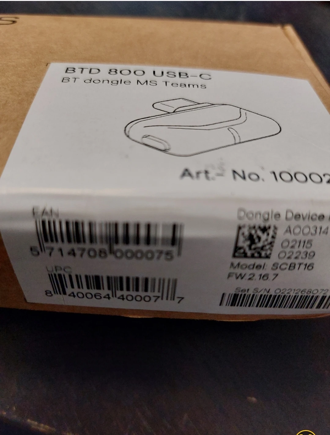 EPOS BTD 800 USB-C Bluetooth Dongle MS Teams - photo 5
