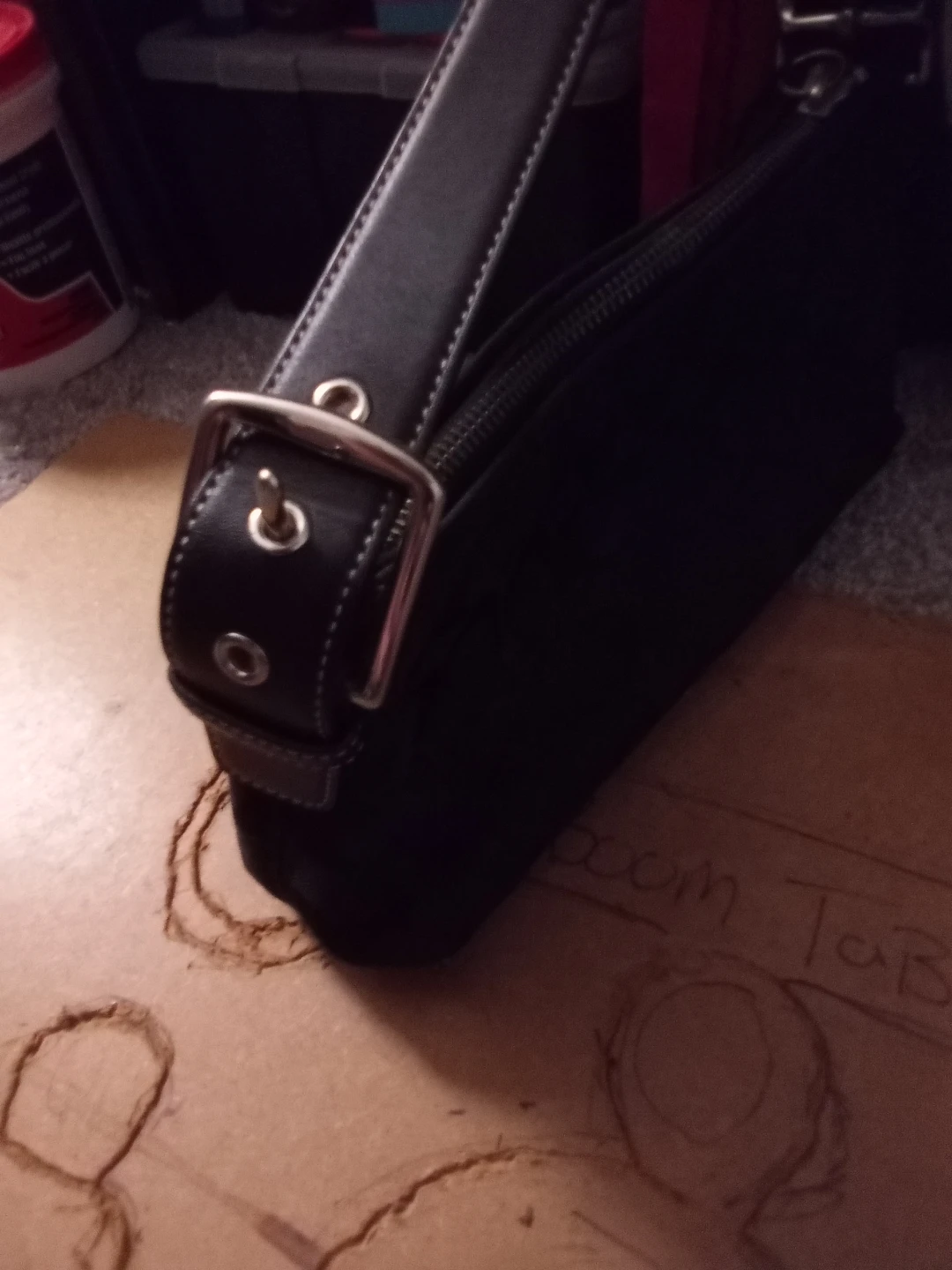 Coach Black Monogram Shoulder Bag - photo 4