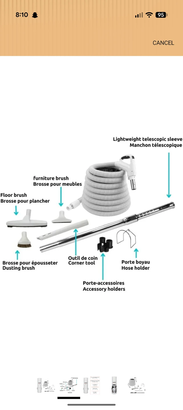 Generic Super Vac 60 Central Vacuum System - photo 2